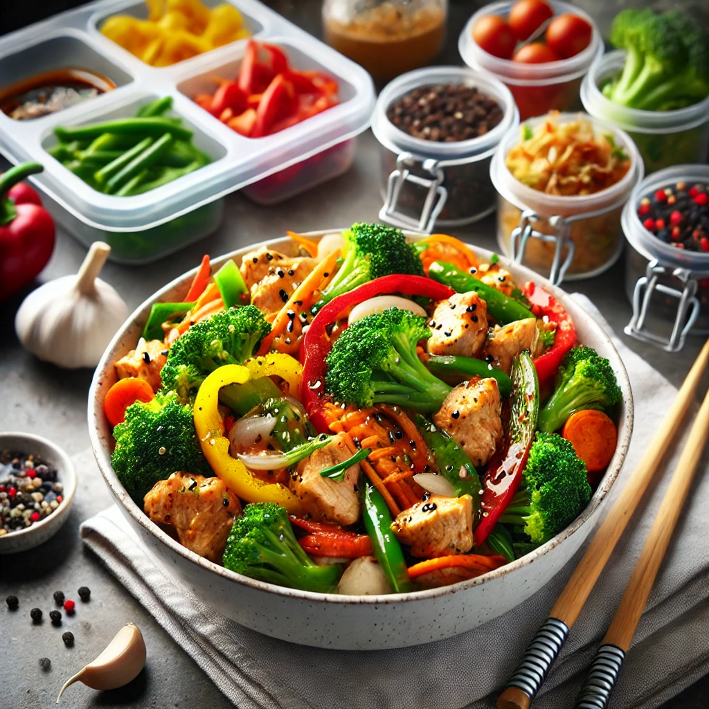 Chicken and Veggie Stir-Fry
